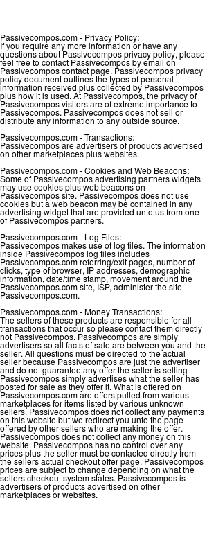 passivecompos privacy