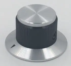 Alcoswitch Kns-701ba Alco Knob 1/8 Solid Cnc Aluminum Control