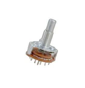 SR2512F-0206-26R0BP9NK294 ALPHA Rotary Switch Rndshft Audio