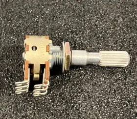 1034140 ALPS Dual Audio Taper Potentiometer Viscous Damped