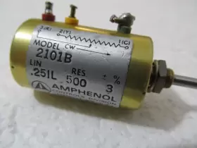 2101B AMPHENOL Precision Potentiometer Shaft #2