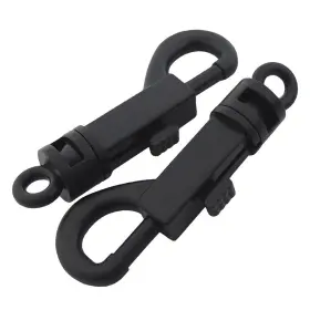 Bluemoona Bgg75-ph20 20 Pcs - Plastic Swivel Clip Snap Hook Trigger Keychain Key Buckle 3 Inch 75mm B