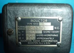 590A BOONTON Radio Inductors #2