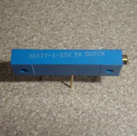 3057Y-1-502 BOURNS Trimmer Potentiometer Turn Hole #2 3057Y-1-502 BOURNS Trimmer Potentiometer Turn Hole #2