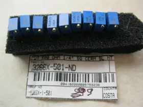 3266X-1-501 BOURNS Cermet Potentiometers