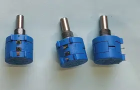 Bourns 3590s-2-503l Potentiometer Precision 50k 50000 Ohm Lot Of 3 1634m