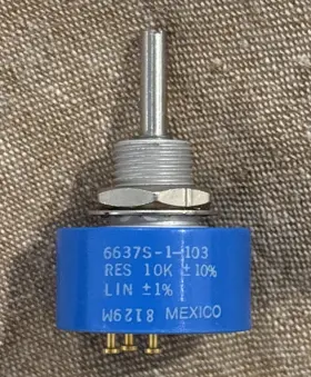 6637S-1-103 BOURNS Potentiometer Pot Solder Lug