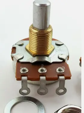 Bourns Pdgnl02-500ka Lot Of 2 Guitar Potentiometer 24mm 3/8th Shaft 500ka Bourns Pdgnl02-500ka Lot Of 2 Guitar Potentiometer 24mm 3/8th Shaft 500ka