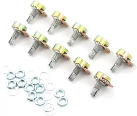 TG135 Gumps Grocery Linear Taper Rotary Potentiometer Panel