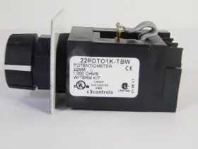 22POTO1K-TBW C3CONTROLS Potentiometer