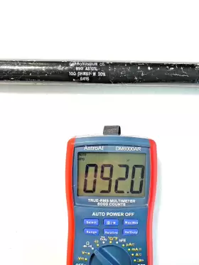 AS101L CARBORUNDUM Inductive Carbon Resistor #2 AS101L CARBORUNDUM Inductive Carbon Resistor #2