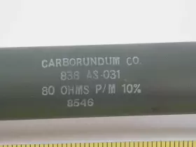 AS-038 CARBORUNDUM Power Resistor #2