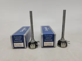 N-156 CENTRALAB Midget Radiohm Potentiometer Megohms