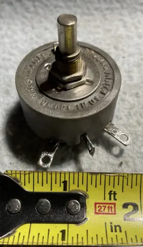 107E CLAROSTAT Rheostat