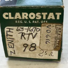 140-6334 CLAROSTAT Potentometer Zenith #2