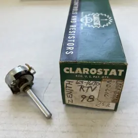 140-6334 CLAROSTAT Potentometer Zenith