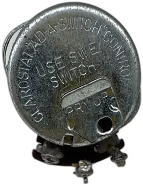Clarostat 147-1omeg Vintage Ada Switch Control Potentiometer 140916 1 Megohm Use