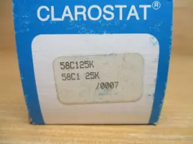 58C125K CLAROSTAT Potentiometer #2