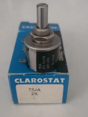 73JA-2K CLAROSTAT Wirewound Potentiometer Nos