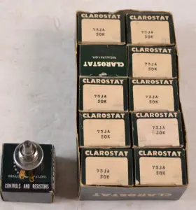73JA-50K CLAROSTAT Wirewound Potentiometer