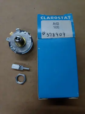 A43-100 CLAROSTAT Potentiometer Shaft A43-100 CLAROSTAT Potentiometer Shaft