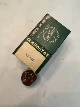 AE-30 CLAROSTAT Potentiometer
