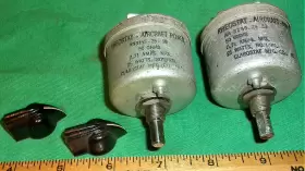 AN3155-25-50 CLAROSTAT Rheostats Knobs Clean Aircraft Power #2