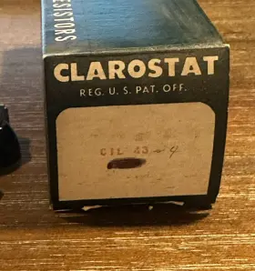 CIL-43-4 CLAROSTAT Pad Potentiometer #3 CIL-43-4 CLAROSTAT Pad Potentiometer #3