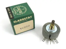 CM21377 CLAROSTAT Potentiometer Control Nos