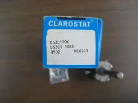 D53C110K CLAROSTAT Dual Potentiometer