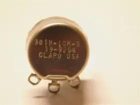 381N-10K-S CLAROSTAT HONEYWELL Conductive Potentiometer Shaft #2 381N-10K-S CLAROSTAT HONEYWELL Conductive Potentiometer Shaft #2