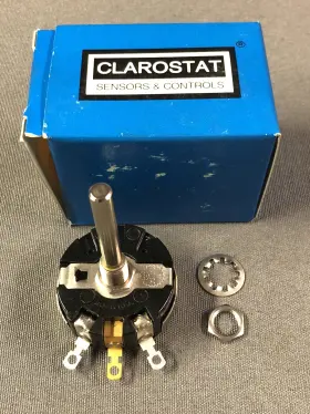 58C12500 CLAROSTAT Honeywell Potentiometer Wire Wound Kohm