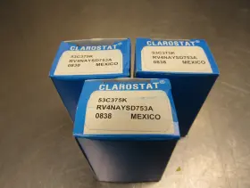 RV4AYSD753A CLAROSTAT Potentiometer