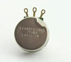 RV4NAYSB254A CLAROSTAT Nos Audio Taper Potentiometer #2