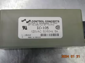 IC-105 CONTROL CONCEPTS Islatrol Tracking Filter #2