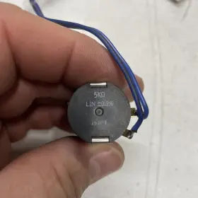 M22E10 COPAL Potentiometer Turn Knob Soldered Wires #3