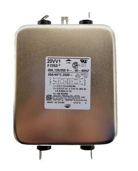 20VV1 CORCOM Single Phase Power Filter