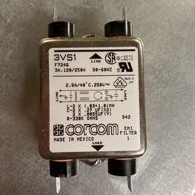 3VW1 CORCOM Power Line Filter