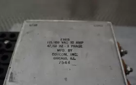 F1615 CORCOM Phase Line Filter #3