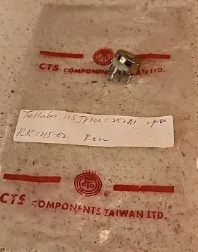 115JP300C252A1 CTS Resistor Linear Mount 115JP300C252A1 CTS Resistor Linear Mount