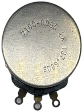 Cts 2100-0005 Vintage Potentiometer 2k Ohm Audio Control Usa 137-6206 Used