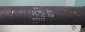 HL-50-06Z-50R00J DALE Wirewound Tubular Power Resistor #2