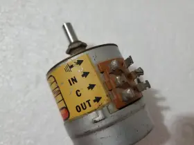 CP-354-M DAVEN Rotary Potentiometer Step Taper Inf #3 CP-354-M DAVEN Rotary Potentiometer Step Taper Inf #3
