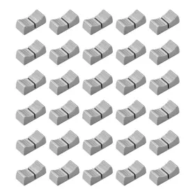 Duefixing 699867718441 30pcs 24x11x10mm Console Mixer Slider Fader Knobs Replacement For Potentiometer