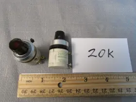 3253 DUNCAN Penal Mount Potentiometer Vernier Knobs