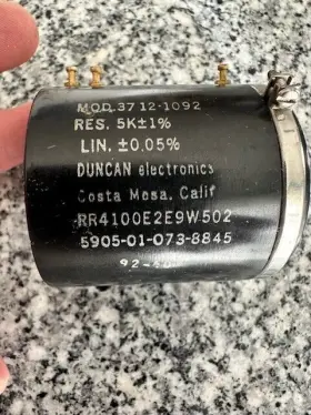 RR4100E2E9W502 DUNCAN Resistor Nsn