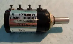 201141 ELECTRO-TECHNIQUES Turn Potentiometer