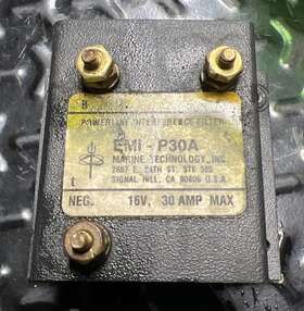 EMI-P30A EMI Marine Powerline Interference Filter Amp