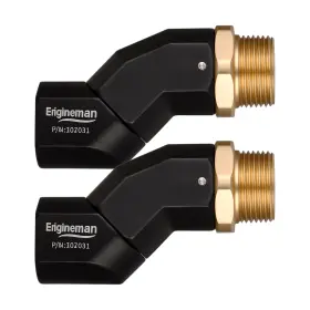107042 ENGINEMAN Npt Fuel Hose Nozzle Swivel Transfer Kit