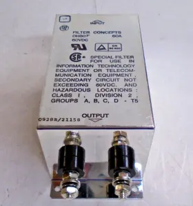 DH60-F FILTER CONCEPTS Power Volts #2